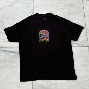 FELT Men Vision Tee Shirt Black Graphic Print Short Sleeve Size XL